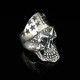 925 Silver Skull Ring - SR22